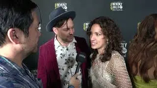 Andrew Furze and Camryn Griffith Carpet Interview at the Beverly Hills Film Festival 2024