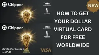 New Virtual Dollar Card for International Payments without Limit in Nigeria || CHIPPER CASH 2023