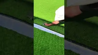Trace Cutting Turf, Nova ProBounce Tennis Court Surface Installation