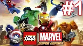 BEES ON A SUBWAY?! #1: Rehthea & Ynaffit Play Lego Marvel Superheroes