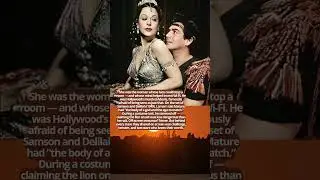 HEDY LAMARR & VICTOR MATURE &mdash; BRAINS, BODIES & A BACKSTAGE STANDOFF #facts #duet #movie #vintage