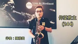 仰望救主(244) (Antigua AS6200VC , S90 180)。伴奏 - 陳雅雯