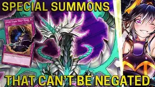 Chaos Dragon Levianeer Special Summon Effect vs Deep Dark Trap Hole Ruling | Negate Special Summon?