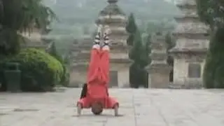 Morning Excercise by a Tibetan