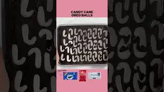 Candy Cane Oreo Balls