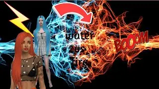 water vs fire|the sims 4!|Sims4Family