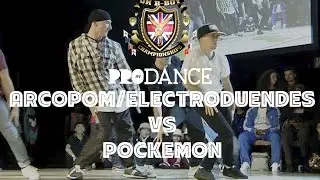 ARCOPOM/ELECTRODUENDES vs POCKEMON | UK B-Boy Championships 2014 - BBoy Crew Semi Final