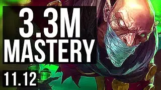 SINGED vs KARMA (TOP) | 3.3M mastery, 4/1/13, 400+ games | EUW Master | v11.12
