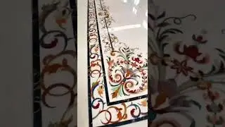 Beautiful Marble inlay flooring design ❤️🔥