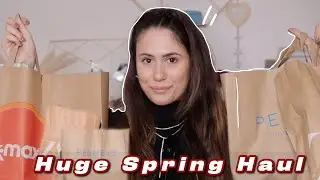 HUGE SPRING HAUL | TKMAXX, ZARA, SEPHORA, PRIMARK & MORE | GIULIA CENCE