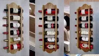 DIY wine rack - Wine bottle holder - Стеллаж для вина