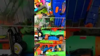 2023-09-16 part1 #nerfthrifting #nerf #nerfmods #nerfwar #nerfblaster #thrifting #thriftfinds