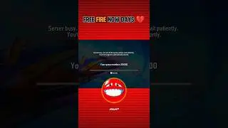 Free Fire Server Busy Problem | 100% Working Solution | FF Login Error Fix Today