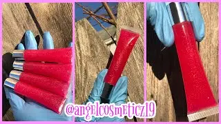 DIY: How to make a hot pink glitter gloss