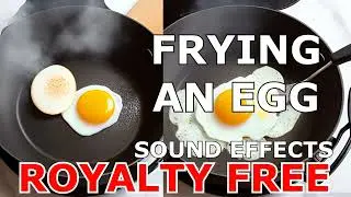Sizzling Frying Egg Sound Effect [Royalty-Free]