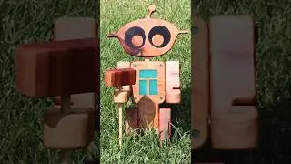 Making Toy robots! #woodworking #cncwoodworking #robot