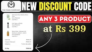 Buy any 3 Products at Rs 399 | The Man Company Coupon Code | The Man Company 399 offer