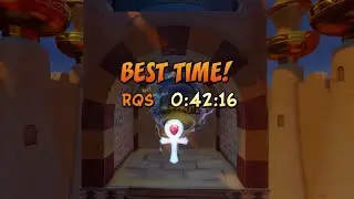Crash Bandicoot 3 : Warped NST Level 7 Hang' Em High Platinum Relic