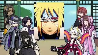 Fandoms react to minato | naruto shippuden | sasuke | Gacha Life 2