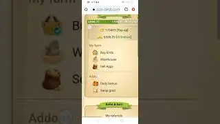 My coin birds