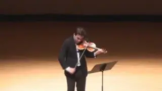 Giora Schmidt - World Premiere of Liszt Piano Sonata in B minor for Solo Violin