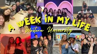 a week in my life at western university!!