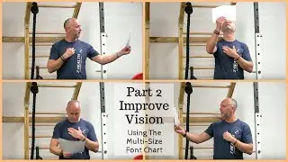 Improve Vision with the Mult-Size Font Chart Part 2