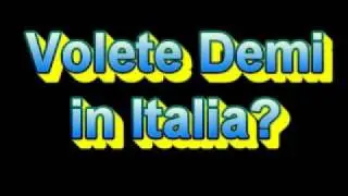 Italy With A Chance - DemiLovato Official Italian Forum