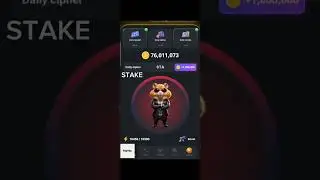 HAMSTER CYPHER CODE....@HamsterKombat_Official @Bright_tips #bitcoinmining #crypto #yieldfarm