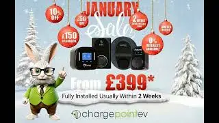 EV Charger January Sale ⚡ Home EV Charger Installation from &pound;399 | Klarna | 0% Finance Available
