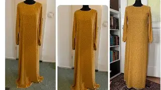 Kako se siva duga Haljina  jednostavno za pocetnike 40/42  #sivenjezapocetnike #sivanje