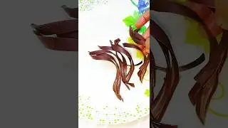 Chocolate Topper Making 🍫🍫#viralvideo #chocolatecakedecoration #chocolatetopper#toppers #decorideas