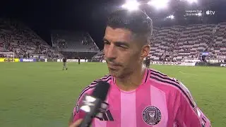 Luis Su&aacute;rez Postgame Interview After Scoring Game-Winning Brace!