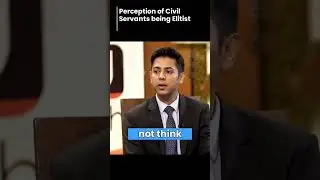 perception of civil servants being Elitist |UPSC INTERVIEW|#shorts #upsc