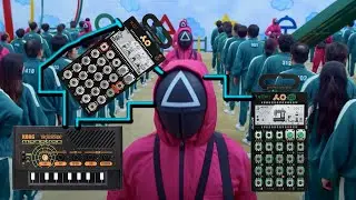 Squid Game Jam 🐙 PO-12, PO-33, & Korg Delay