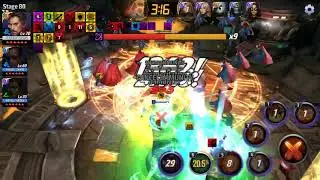 Marvel Future Fight T3 Doctor Strange Drs vs WBU Ebony Stage 80