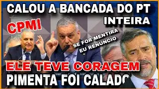 ALFREDO GASPAR fez PAULO pimenta se calar na CPMI e lhe deu uma LAPADA mostrando e desafiando ele 