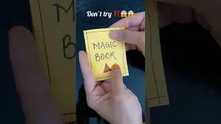 Magic book 📒🪄👻‼️#magic #diy #paper craft #trending #youtubeshorts #viral #shortvideo