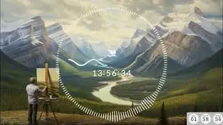 2-HOUR Study with me/ 25/5 Pomodoro Timer/Mix Music/The Banff National Park /Studying Working