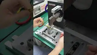 Ultrasonic metal welding machine - kepuni, copper and aluminum stack welding, still perfect