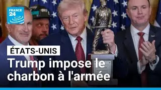 Trump ordonne &agrave; l'arm&eacute;e am&eacute;ricaine d'acheter de l'&eacute;lectricit&eacute; issue du charbon &bull; FRANCE 24
