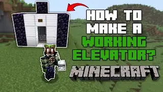 How to Make a Working Elevator in Minecraft 1.21