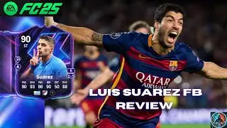 &iexcl;ES UN REGALO SUPER OBLIGATORIO🔥! LUIS SUAREZ FLASHBLACK 90 FC PLAYER REVIEW! EAFC 25