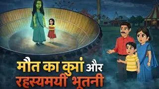 मौत का कुआँ और रहस्यमयी भूतनी | 3D Animation Cartoon Horror 😱