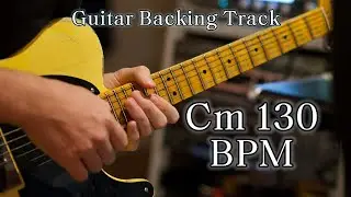 Epic Rock Guitar Backing Track in C Minor 130 BPM