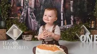 A Wild One Cake Smash & Splash - 1st Birthday Photoshoot