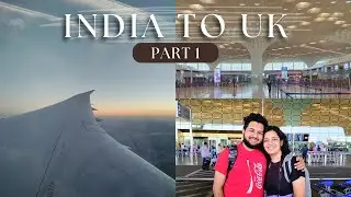 India to UK Student Vlog | Part 1 | Mumbai-Bahrain-London | Gulf Air | Aarati Kulkarni