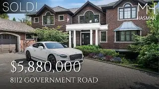 A European Inspired Luxury Mansion on a Private Estate in Burnaby's Most Prestigious Government Road