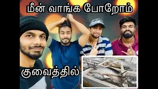 Kuwait Abu Halifa Fish Market Vlog  குவைத் மீன் சந்தை அனுபவம்