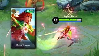 Mathilda floral crown elite skin